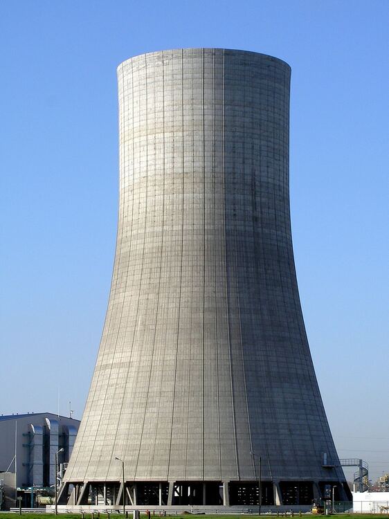 Process plant cooling tower