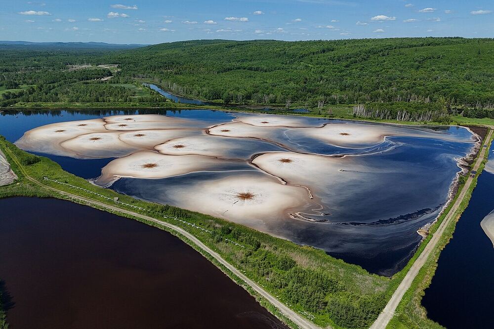 Aerated lagoon, pulp mill ETP