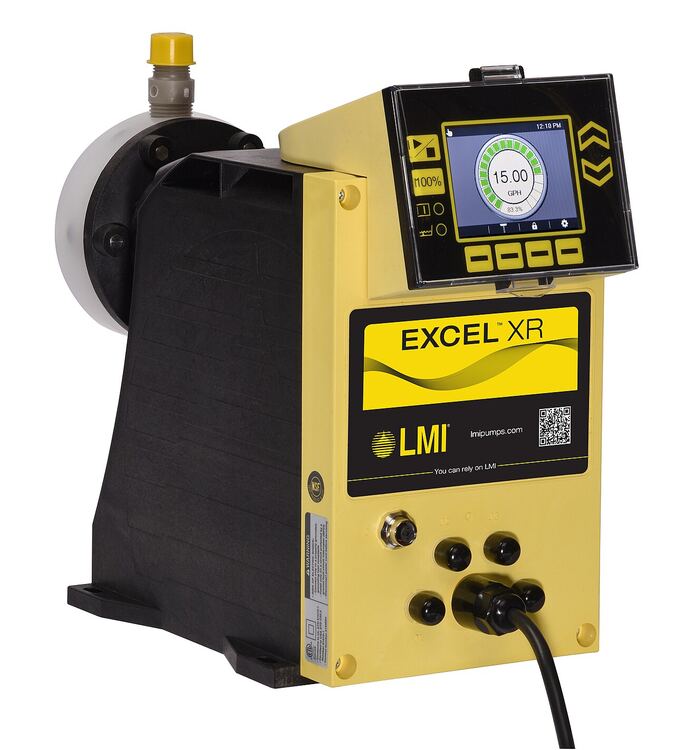 Chemical metering pump