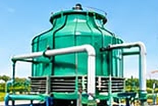 Industrial cooling tower water-treatment system