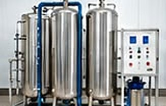 Demineralisation and deionization plant